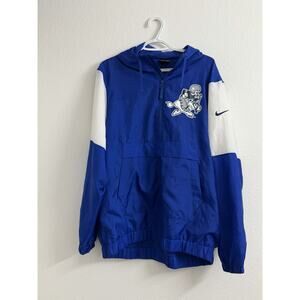 Nike Team Anorak Hooded Windbreaker Dallas Cowboys NFL Men’s M Blue White